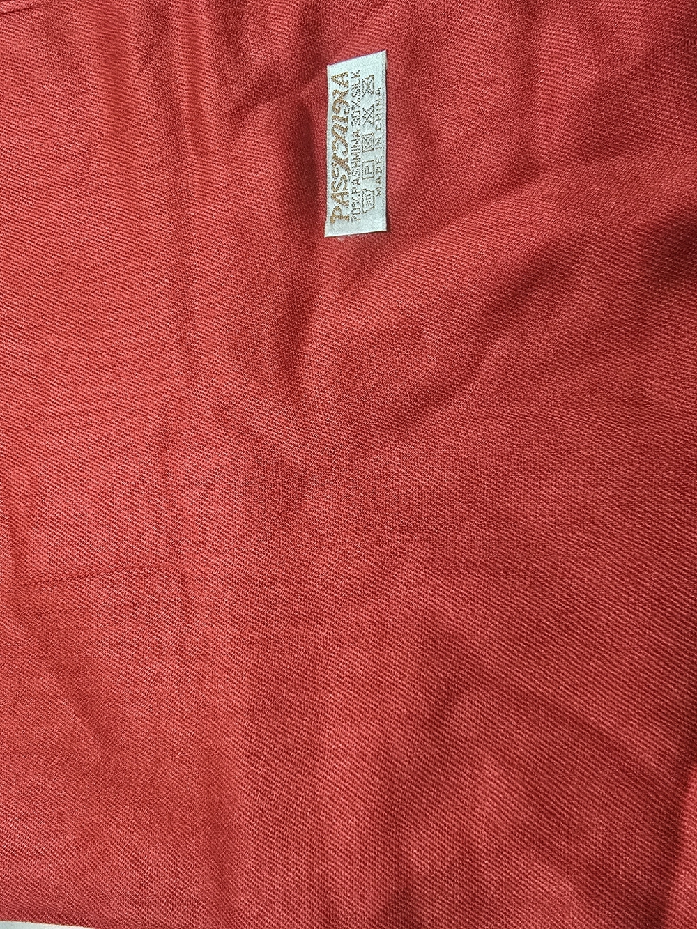 Red Pashmina